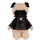 Мягкая игрушка Mopsy Мопс Мопси в Кожаной Куртке 20 см в Коробке