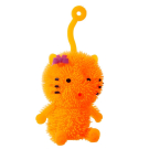 Игрушка-антистресс Junfa Мялка Кошка, световые эффекты, в дисплее 24 шт.