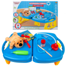 Игровой набор ABtoys Маленький доктор. Ветеринарная клиника с плюшевым питомцем, собака