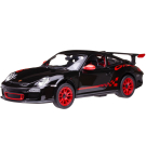 Машина р/у 1:14 Porsche GT3 RS, цвет черный, светящиеся фары
