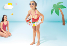 Круг надувной INTEX "Lively Print Swim Rings" (Яркие картинки), 3-6лет, 51 см