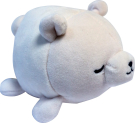 Мягкая игрушка Abtoys Supersoft Медвежонок полярный белый, 13 см