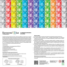 Набор для творчества Белоснежка Алмазная мозаика на подрамнике Цветочная поляна 30*30 см