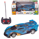 Машинка на радиоуправлении JUNFA Graffiti Model 1:24, световые эффекты 23х12х9,5 см