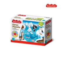 Пазл Baby Toys First Puzzle Кто живет на Краю земли 42 элемента