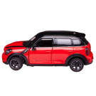 Машина металлическая 1:24 MINI Cooper S Countryman(R60) , цвет красный, двери и капот открываются