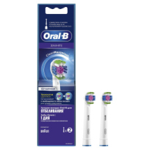 Oral-B Насадки 3D White для электрической з/щетки белые 2 шт
