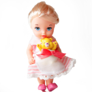Кукла-мини Baby Ardana серия Питомец блондинка с желтым мишкой 11 см