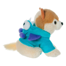 Мягкая игрушка Abtoys Модные питомцы Собачка в синем костюме Монстрика 18см