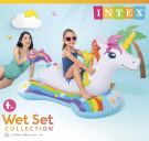 Надувная игрушка INTEX для плавания Magical Unicorn Ride-On" (Волшебный единорог), 163*86см