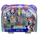 Игровой набор Mattel Enchantimals Сейдж Скунси с сестричкой и питомцами