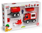 Спецтехника: пожарная машина, игровой набор, 8 предметов, пластмасса