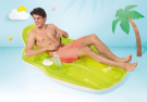 Матрас-лодка надувной INTEX CHILL 'N FLOAT LOUNGES салатовый, 163*104 см