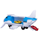 Игровой набор Junfa Самолет-трансформер грузовой с машинками