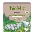 Таблетки для посудомоечной машины BIO MIO Bio-Total Эвкалипт 30шт