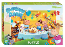Пазл STEP puzzle Буренка Даша Riki 120 элементов