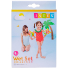 Нарукавники надувные INTEX Tropical Buddies Arm Bands Рыбка 3-6лет 23х15 см