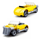 Конструктор Sluban серия Builder: Ретро автомобиль желтый 48 деталей