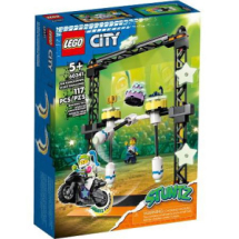 Конструктор LEGO CITY Трюковое испытание Нокдаун