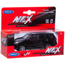 Машинка Welly 1:38 TOYOTA LAND CRUISER PRADO черная