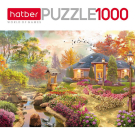 Пазл Hatber Любимый сад 1000 элементов 680х480мм