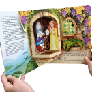Книжка-панорамка Malamalama Библиотека сказок Спящая красавица