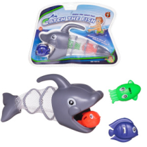 Игровой набор для ванной и бассейна Junfa Прожорливая серая акула с 3 рыбками