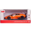 Машина металлическая 1:24 scale Lamborghini Murcielago LP670-4, цвет оранжевый, двери и багажник открываются
