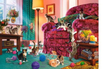 Пазл CastorLand Непослушные котята, 500 деталей