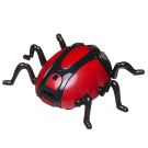 Интерактивная игрушка JUNFA Жук р/у красный, ползает по стенам, с зарядным устройством свет