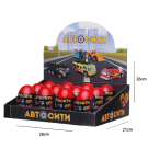 Машинка Abtoys Спецтехника Пожарные машины, в дисплее 12 моделей 1:64 (в яйце)