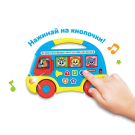 Музыкальная игрушка Азбукварик Музыкальный автобус Первые знания Синий