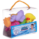 Набор резиновых игрушек для ванной Abtoys Веселое купание 8 предметов (набор 3), в сумке