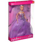 Кукла Defa Lucy Невеста-принцесса в фиолетовом платье в наборе с игровыми предметами, 29 см
