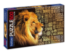 Пазл Hatber Premium KING LION 500 элементов фольгирование 480х330мм