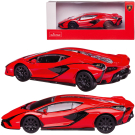 Машина металлическая 1:43 scale Lamborghini Sian, цвет красный