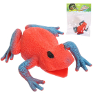 Фигурка Abtoys Юный натуралист Лягушки Лягушка (красная с синими лапками), термопластичная резина