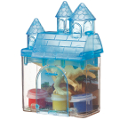 Набор для творчества Junfa Сказочный замок с секретами. Динозавр с красками и кисточкой, дисплей 18 шт