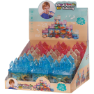 Набор для творчества Junfa Сказочный замок с секретами. Динозавр с красками и кисточкой, дисплей 18 шт