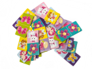 Настольная игра Baby Toys Домино для девчонок 28 карточек