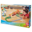 Игровой набор Mattel Thomas & Friends Железная дорога с навесной дорогой "Переправа на туманном острове"