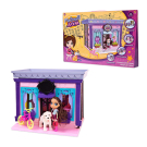 Игровой набор Abtoys В гостях у куклы "Модный дом" в наборе с куклой и мебелью, 58 деталей, в коробке, 46,5x7,5x31 см