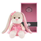 Мягкая Игрушка Jack&Lin Зайка Лин в Розовом Платье с Пайетками 20 см в коробке