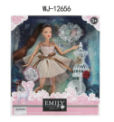 Кукла ABtoys Emily Розовая серия с маникеном и аксессуарами, 30см