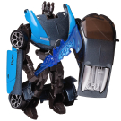 Робот-трансформер Abtoys Авторобот черно-голубой, 1:43