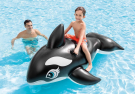 Надувная игрушка INTEX для плавания Whale Ride-On" (Косатка), 193*119см
