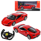 Машина р/у 1:14 Ferrari 488 GTB, цвет красный, светящиеся фары 32,7*16,2*8,8 см
