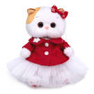 Мягкая игрушка BUDI BASA Кошка Ли-Ли BABY в красном пиджачке 20 см