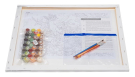 Набор для творчества Белоснежка картина по номерам на холсте Букет с подсолнухами и калиной 40х50 см
