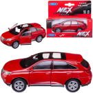 Машинка Welly 1:38 LEXUS RX 450h красная